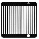 10 PCS for iPhone 6 Front Screen Outer Glass Lens(Black) - 1