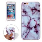 For iPhone 6 & 6s Purple Marbling Pattern Soft TPU Protective Back Cover Case - 1