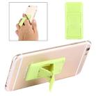 Concise Style Changeable Adjustable Universal Mini Adhesive Holder Stand, Size: 6.4 x 3.1 x 0.2 cm, For iPhone, Galaxy, Huawei, Xiaomi, LG, HTC and Tablets(Green) - 1