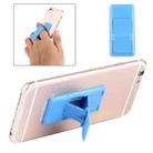 Concise Style Changeable Adjustable Universal Mini Adhesive Holder Stand, Size: 6.4 x 3.1 x 0.2 cm, For iPhone, Galaxy, Huawei, Xiaomi, LG, HTC and Tablets(Blue) - 1