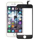 Touch Panel with Front LCD Screen Bezel Frame & OCA Optically Clear Adhesive for iPhone 6(Black) - 1