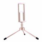 Multi-function Aluminum Alloy Tripod Mount Holder Stand , for iPad, iPhone, Samsung, Lenovo, Sony and other Smartphones & Tablets & Digital Cameras(Gold) - 2