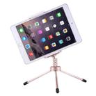Multi-function Aluminum Alloy Tripod Mount Holder Stand , for iPad, iPhone, Samsung, Lenovo, Sony and other Smartphones & Tablets & Digital Cameras(Gold) - 3