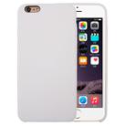 For iPhone 6 & 6s Pure Color Liquid Silicone + PC Protective Back Cover Case(White) - 1