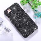 For iPhone 6 & 6s Colorful Sequins Paste Protective Back Cover Case (Black) - 1