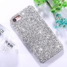 For iPhone 6 & 6s Colorful Sequins Paste Protective Back Cover Case (Silver) - 1