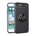 Metal Ring Holder 360 Degree Rotating TPU Case for iPhone 6 & 6s (Black) - 1