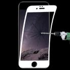 0.1mm 9H Full Screen Flexible Fiber Tempered Glass Film for iPhone 6 & 6s(White) - 1