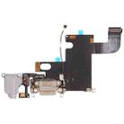 Original Charging Port Flex Cable for iPhone 6 (Dark Gray) - 1