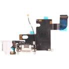 Original Charging Port Flex Cable for iPhone 6 (White) - 1