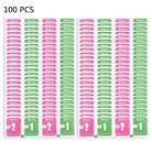 100 PCS Dry-Wet Wipes Screen Protectors Accessories Alcohol for Pad Mobile Phone Watch Screen Cleaning Cloth - 1