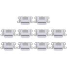 10 PCS Charging Port Connector for iPhone 6 / 6S(Light Grey) - 1