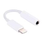8 Pin to 3.5mm Jack Headphone Connector Converter Audio Adapter(White) - 2