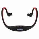 BS19 Life Sweatproof Stereo Wireless Sports Bluetooth Earbud Earphone In-ear Headphone Headset with Hands Free Call, For Smart Phones & iPad & Laptop & Notebook & MP3 or Other Bluetooth Audio Devices(Red) - 1