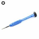 JIAFA JF-609-0.8 Pentalobe 0.8 Screwdriver for iPhone Charging Port Screws (Blue) - 1