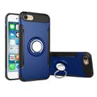 For iPhone 6 & 6s Magnetic 360 Degree Rotation Ring Armor Protective Case(Blue) - 1