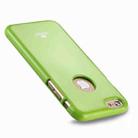 GOOSPERY JELLY CASE for iPhone 6 & 6s TPU Glitter Powder Drop-proof Protective Back Cover Case (Green) - 1