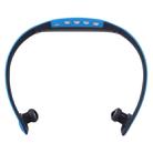 508 Life Waterproof Sweatproof Stereo Wireless Sports Earbud Earphone In-ear Headphone Headset with Micro SD Card Slot, For Smart Phones & iPad & Laptop & Notebook & MP3 or Other Audio Devices, Maximum SD Card Storage: 32GB(Blue) - 1