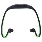 SH-W1FM Life Waterproof Sweatproof Stereo Wireless Sports Earbud Earphone In-ear Headphone Headset with Micro SD Card, For Smart Phones & iPad & Laptop & Notebook & MP3 or Other Audio Devices, Maximum SD Card Storage: 8GB(Green) - 1