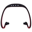 SH-W3 Life Waterproof Sweatproof Stereo Sports Earbud Earphone In-ear Headphone Headset with Micro SD / TF Card, For Smart Phones & iPad & Laptop & Notebook & MP3 or Other Audio Devices, Maximum SD Card Storage: 32GB(Black + Red) - 1