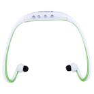 SH-W3 Life Waterproof Sweatproof Stereo Sports Earbud Earphone In-ear Headphone Headset with Micro SD / TF Card, For Smart Phones & iPad & Laptop & Notebook & MP3 or Other Audio Devices, Maximum SD Card Storage: 32GB(White + Green) - 1