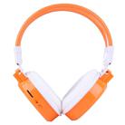 SH-S1 Folding Stereo HiFi Wireless Sports Headphone Headset with LCD Screen to Display Track Information & SD / TF Card, For Smart Phones & iPad & Laptop & Notebook & MP3 or Other Audio Devices(Orange) - 1