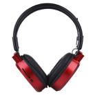 SH-S1 Folding Stereo HiFi Wireless Sports Headphone Headset with LCD Screen to Display Track Information & SD / TF Card, For Smart Phones & iPad & Laptop & Notebook & MP3 or Other Audio Devices(Red) - 1