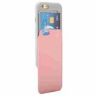GOOSPERY for iPhone 6 & 6s TPU + PC Sky Slide Bumper Protective Back Case with Card Slots(Pink) - 1