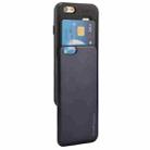 GOOSPERY for iPhone 6 & 6s TPU + PC Sky Slide Bumper Protective Back Case with Card Slots(Navy Blue) - 1