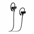 S30 Ear Hook Bluetooth Earphone with Volume Control + Mic, Support Handfree Call(Black) - 1