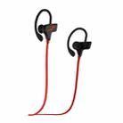 S30 Ear Hook Bluetooth Earphone with Volume Control + Mic, Support Handfree Call(Red) - 1