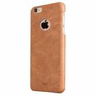MOFI for iPhone 6 & 6s Crazy Horse Texture Leather Surface PC Protective Case Back Cover(Brown) - 1