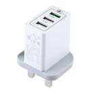 3 USB Ports (3A + 2.4A + 2.4A) Quick Charger QC 3.0 Travel Charger, UK Plug, For iPhone, iPad, Samsung, HTC, Sony, Nokia, LG and other Smartphones - 1