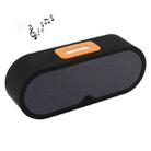 F1 Bluetooth 4.2 Stereo Speaker, Support Hands-free / AUX Audio / TF Card / FM(Black) - 1