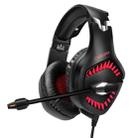 ONIKUMA K1 PRO Stereo Surround Gaming Headphone with Microphone & LED Lights(Black Red) - 1