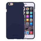 GOOSPERY SOFT FEELING for iPhone 6 & 6s Liquid State TPU Drop-proof Soft Protective Back Cover Case (navy) - 1