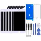 10 PCS TFT LCD Screen for iPhone 6s Plus Digitizer Full Assembly with Frame (White) - 1