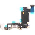 Original Charging Port Flex Cable for iPhone 6s Plus(White) - 1