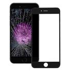 Front Screen Outer Glass Lens with Front LCD Screen Bezel Frame & OCA Optically Clear Adhesive for iPhone 6s Plus(Black) - 1