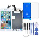 TFT LCD Screen for iPhone 6s Plus Digitizer Full Assembly with Front Camera (White) - 1