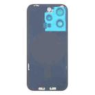 For iPhone 16 Pro Max Original Glass Battery Back Cover with Camera Lens Cover(White) - 3