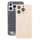 For iPhone 16 Pro Max Original Glass Battery Back Cover with Camera Lens Cover + MagSafe Magnet(Gold) - 1