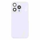 For iPhone 16 Pro Max Original Glass Battery Back Cover with Camera Lens Cover + MagSafe Magnet(White) - 2