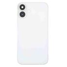 Back Cover with Appearance Imitation of iP16 for iPhone XR(White) - 2