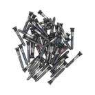 For iPhone 16 Plus / 16 100pcs Charging Port Screws(Black) - 1