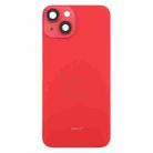 For iPhone 14 China Version Battery Back Cover with Middle Frame(Red) - 2