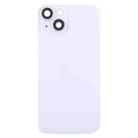 For iPhone 14 EU Version Battery Back Cover with Middle Frame(Purple) - 2