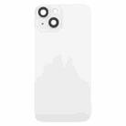 For iPhone 14 EU Version Battery Back Cover with Middle Frame(White) - 2