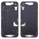 For iPhone 14 Middle Frame Bezel Plate (Black) - 1