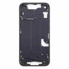 For iPhone 14 Middle Frame Bezel Plate (Black) - 2